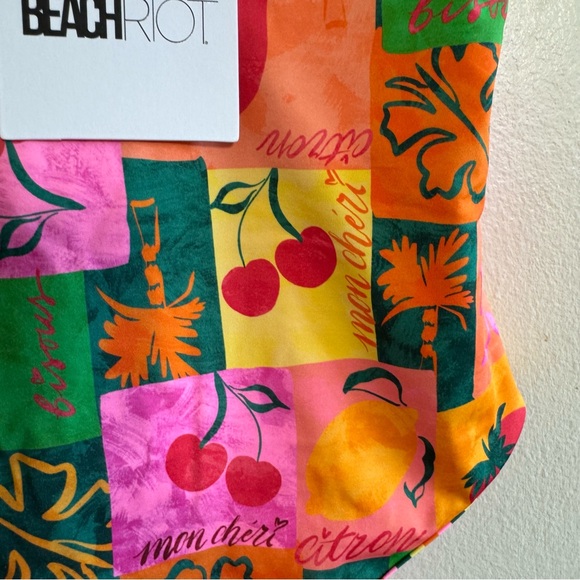 NWT Beach Riot Priscilla Fruit Market One Piece Swimsuit size Small - Picture 5 of 7